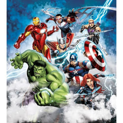 Papier peint - Marvel - Avengers - Multicolor - 180x202 CM - Intissé
