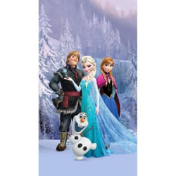 Rideau - DISNEY FROZEN - La Reine des Neiges - 140x245 cm - Bleu - Synthétique