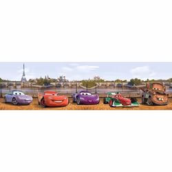 Frise - DISNEY - Cars City - Multicolore - 5 mètres - Décoration murale enfant