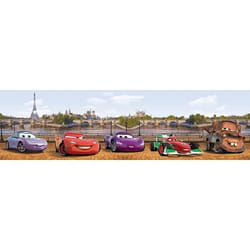 Frise - DISNEY - Cars City - Multicolore - 5 mètres - Décoration murale enfant