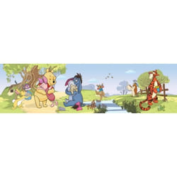 Frise - Disney - Winnie lourson - Multicolore - 5m - 10cm - Décoration enfantine