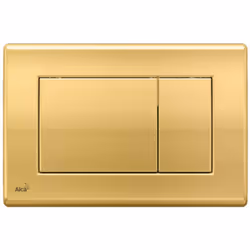 Plaque de déclenchement Rinçage mécanique double compatible avec tous les bâti-supports et les réservoirs de chasse d'eau à e ...
