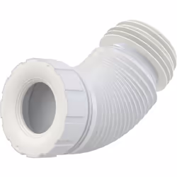 Caractéristiques du connecteur Flexi WC, Blanc, Alca (A97SN) : Diamètre de raccordement 70/110 × 102/122 mm Longueur réglable ...