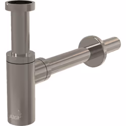 Caractéristiques du Siphon pour lavabo DN32, Nickel, Alcaplast (A400-N-P) : . Raccordement au tuyau d'évacuation Ø32 mm Résis ...