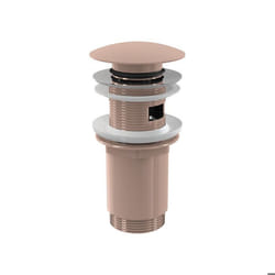 Alca Bonde pour lavabo clic-clac 5-4  Avec trop-plein Rose Gold (A392-RG-P)