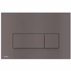Plaque de déclenchement couleur : métal gun mat matériau : plastique Pour les bâtis-supports et les réservoirs de chasse d'ea ...