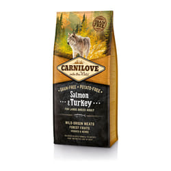 CARNILOVE 508945 12 kg Adulte Saumon, Dinde