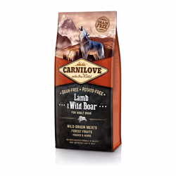 CARNILOVE 508983, Adulte, Sanglier, Agneau, 1,5 kg