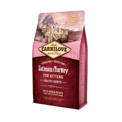 CARNILOVE 512218 croquette pour chat 6 kg Chatons Saumon, Dinde