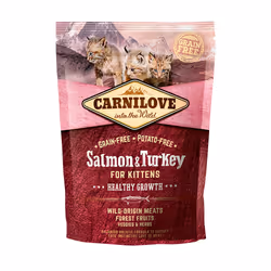 CARNILOVE 512232, Chatons, Toutes races, Saumon, Dinde, 400 g