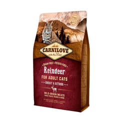 CARNILOVE 512256 croquette pour chat 2 kg Adulte Chevreuil
