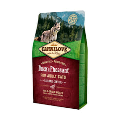 CARNILOVE 512348 croquette pour chat 2 kg Adulte Canard