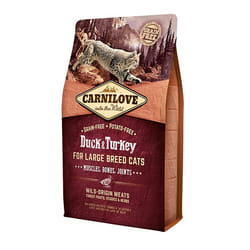 CARNILOVE Duck & Turkey croquette pour chat 6 kg Adulte Canard, Dinde