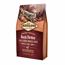CARNILOVE Duck & Turkey, Adulte, Canard, Dinde, 2 kg