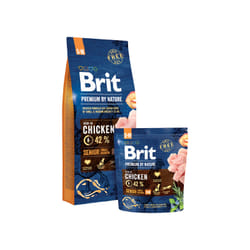 Brit Premium by Nature Senior S+M 8 kg Pomme, Poulet, Maïs