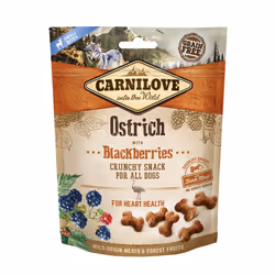 CARNILOVE 527274, Universel, Mûre, Autruche, 200 g
