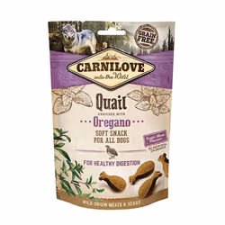 CARNILOVE Quail with Oregano, Universel, Toutes races, Géant (&gt; 45kg), Maxi (26 - 44kg), Moyen (11 - 25kg), Mini (5 - 10kg ...