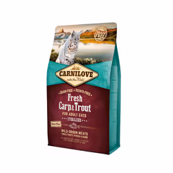 CARNILOVE 527441, Adulte, Toutes races, Poisson, Truite, 400 g