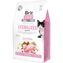 Brit - Care Grain-Free Sterilized Sensitive - nourriture sèche pour chat - 2 kg