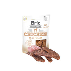 Brit Jerky Snack Chien Friandises Poulet 80 g