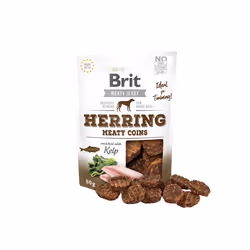 Brit Jerky Snack, Friandises, Chien, Adulte, Poisson, 80 g, Sans sucre