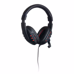 Connect IT GH1000, Avec fil, Jouer, 18 - 20000 Hz, 250 g, Casque, Noir