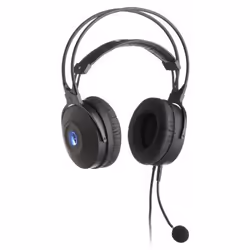 Connect IT CI-256, Avec fil, Jouer, 20 - 20000 Hz, 414 g, Casque, Noir