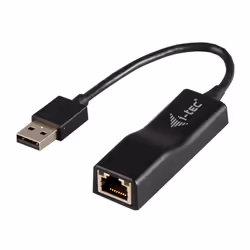 i-tec Advance USB 2.0 Fast Ethernet Adapter, Avec fil, USB, Ethernet, 100 Mbit/s, Noir