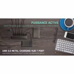 i-tec Metal Superspeed USB 3.0 7-Port Hub - Vue supplémentaire 7