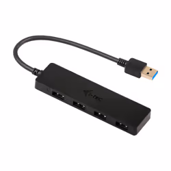i-tec Advance USB 3.0 Slim Passive HUB 4 Port, USB 3.2 Gen 1 (3.1 Gen 1) Type-A, USB 3.2 Gen 1 (3.1 Gen 1) Type-A, 5000 Mbit/ ...