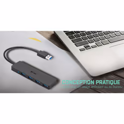i-tec Advance USB 3.0 Slim Passive HUB 4 Port - Vue supplémentaire 7