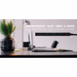 i-tec Advance USB-C Slim Passive HUB 4 Port - Vue supplémentaire 7