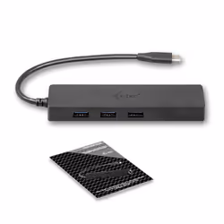 i-tec Advance USB-C Slim Passive HUB 3 Port + Gigabit Ethernet Adapter - Vue supplémentaire 4