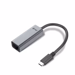 i-tec Metal USB-C Gigabit Ethernet Adapter, Avec fil, USB Type-C, Ethernet, 1000 Mbit/s, Gris