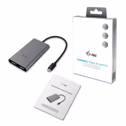 i-tec Thunderbolt 3 Dual DP Video Adapter - Vue supplémentaire 4
