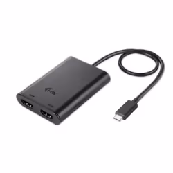 i-tec USB-C 3.1 Dual 4K HDMI Video Adapter, 3.2 Gen 1 (3.1 Gen 1), USB Type-C, Sortie HDMI, 3840 x 2160 pixels