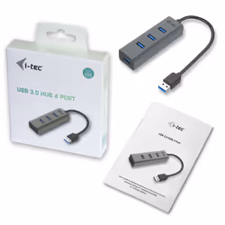 i-tec Metal USB 3.0 HUB 4 Port - Vue supplémentaire 4