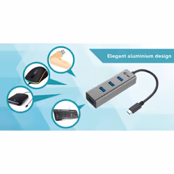 i-tec Metal USB-C HUB 4 Port - Vue supplémentaire 6
