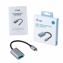 i-tec Metal USB-C Display Port Adapter 4K/60Hz - Vue supplémentaire 4