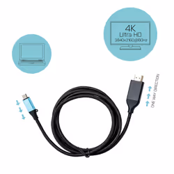 i-tec USB-C HDMI Cable Adapter 4K / 60 Hz 150cm - Vue supplémentaire 4