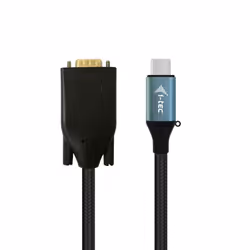 i-tec USB-C VGA Cable Adapter 1080p / 60 Hz 150cm, 1,5 m, USB Type-C, VGA (D-Sub), Mâle, Femelle, 1920 x 1080 pixels