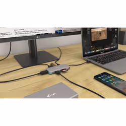 i-tec Metal USB-C Nano Dock 4K HDMI + Power Delivery 100 W - Vue supplémentaire 7