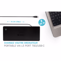 i-tec Thunderbolt3/USB-C Dual DisplayPort 4K Docking Station + Power Delivery 85W - Vue supplémentaire 11