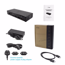 i-tec Thunderbolt3/USB-C Dual DisplayPort 4K Docking Station + Power Delivery 85W - Vue supplémentaire 6