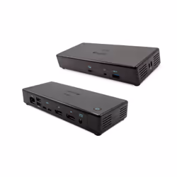 i-tec Thunderbolt3/USB-C Dual DisplayPort 4K Docking Station + Power Delivery 85W, Avec fil, Thunderbolt 3, 85 W, 3,5 mm, 10, ...