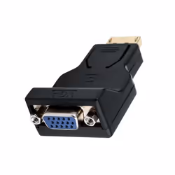 i-tec DisplayPort to VGA Adapter, DisplayPort, VGA, Noir