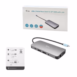 i-tec Metal USB-C Nano 3x Display Docking Station + Power Delivery 100 W - Vue supplémentaire 4