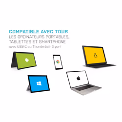 i-tec Metal USB-C Nano 3x Display Docking Station + Power Delivery 100 W - Vue supplémentaire 6