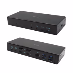 i-tec USB-C Quattro Display Docking Station with Power Delivery 85 W, Avec fil, USB 3.2 Gen 1 (3.1 Gen 1) Type-C, 85 W, 3,5 m ...