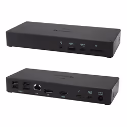 i-tec Thunderbolt 3 3x Display Docking Station + Power Delivery 96W, Avec fil, Thunderbolt 3, 96 W, 3,5 mm, 10,100,1000 Mbit/ ...